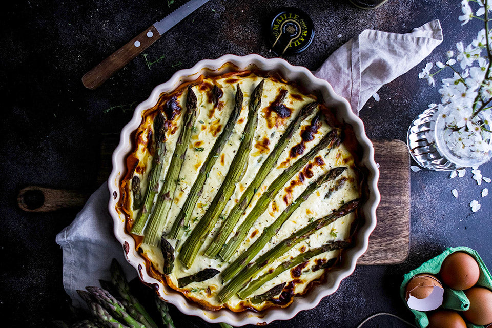 Asparagus Quiche