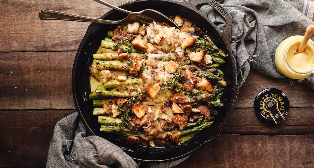 Cheesy Baked Asparagus