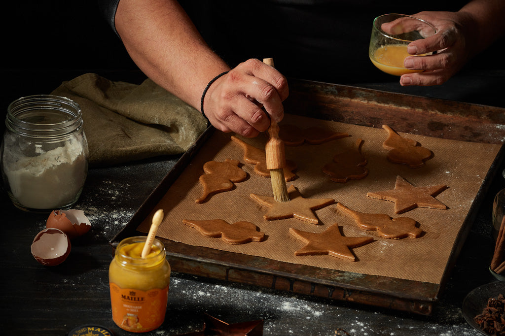 Maille Spice Cookies With Mustard