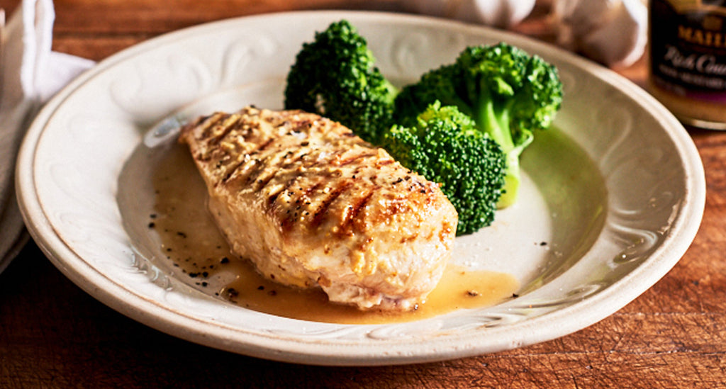 Simply Succulent Maille Grilled Chicken