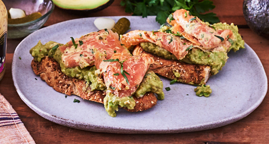 Salmon on Avocado Toast