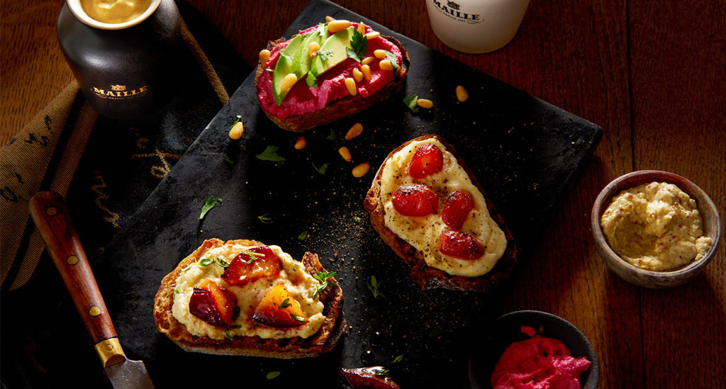 Maille recipe Tartines