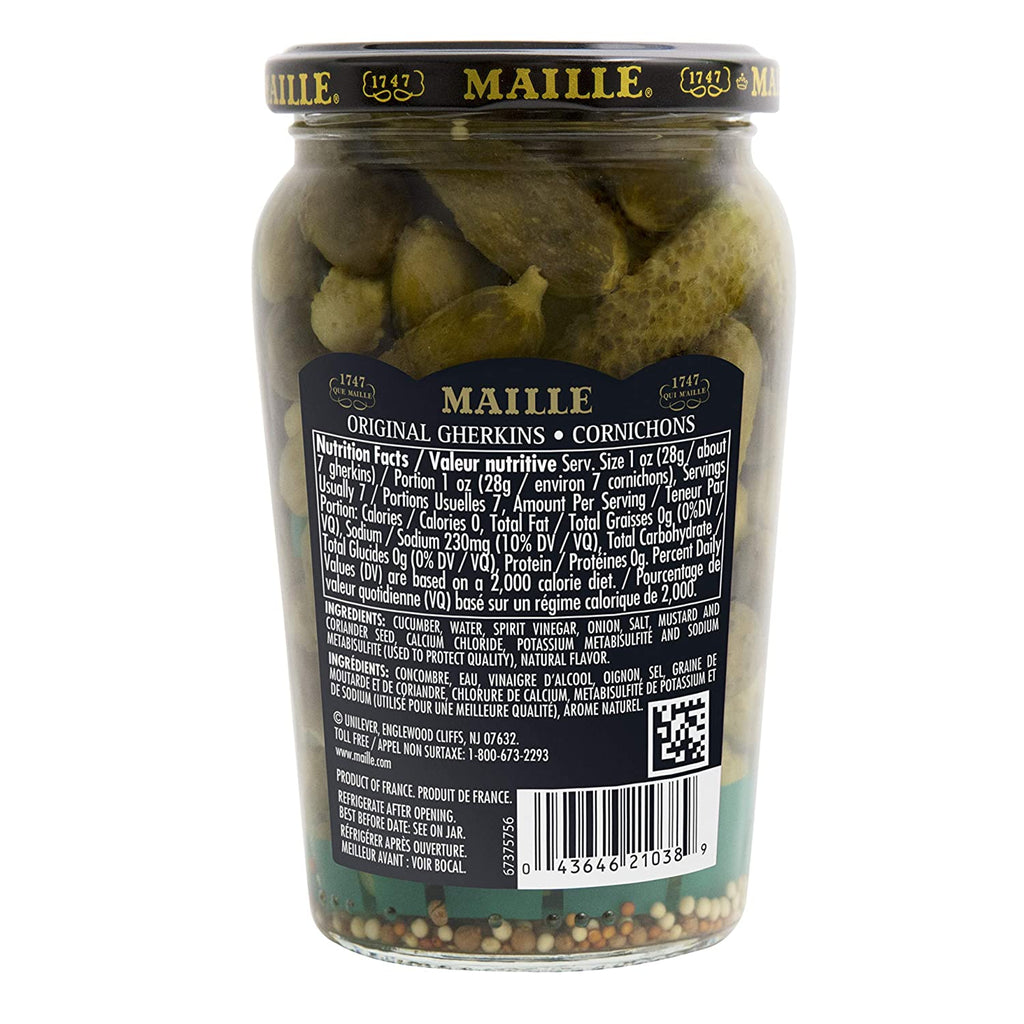 Original Cornichons Gherkins, 13.5 FL oz