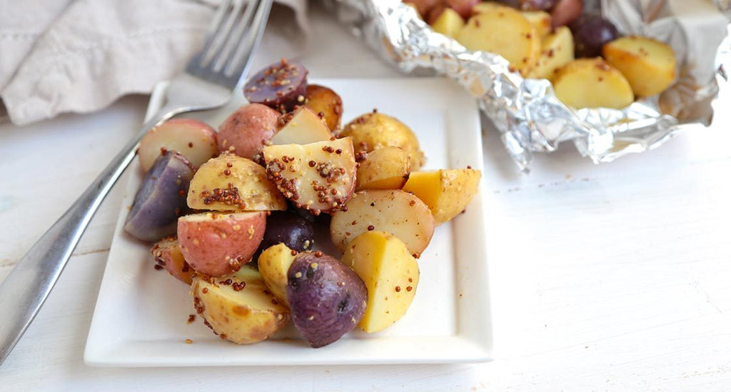 Grilled Pocket Potato Salad