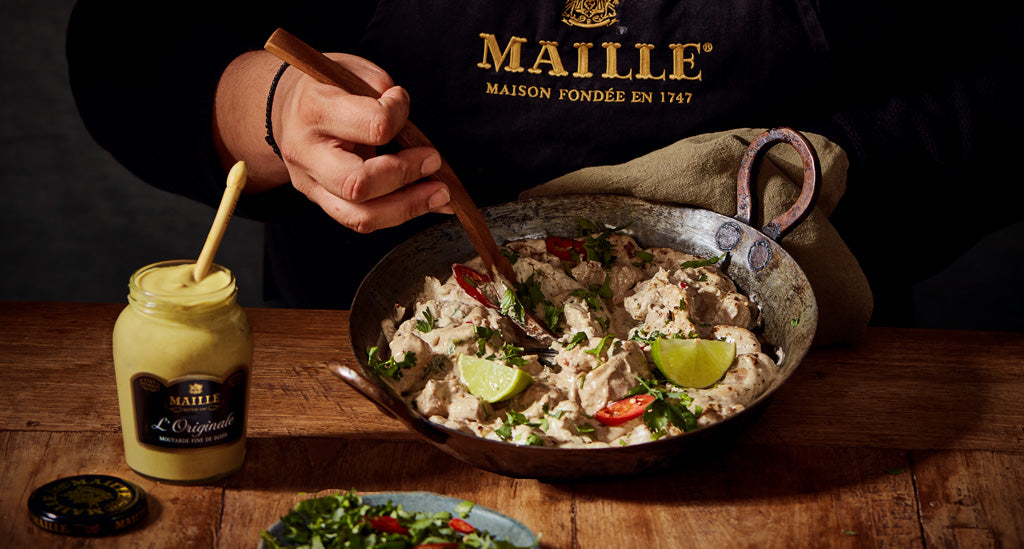 Maille Chicken Curry With Rice