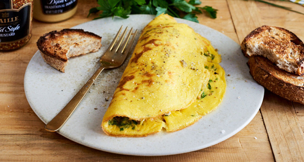 Maille Omelette with Herbs
