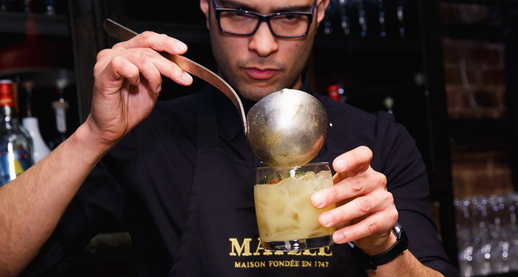 Maille Punch cocktail