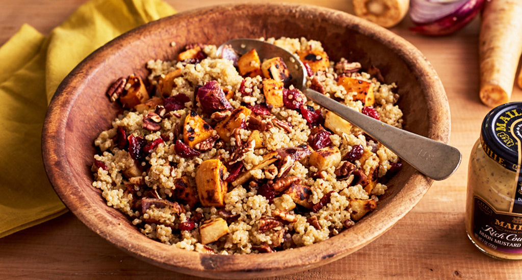 Quinoa and Roasted Root Vegetables