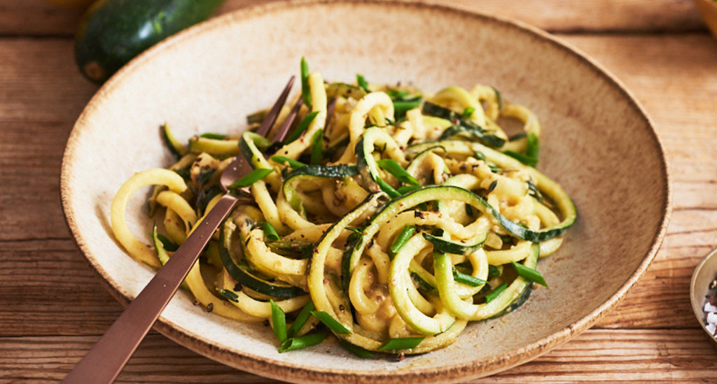 Zoodles with Horseradish Mustard