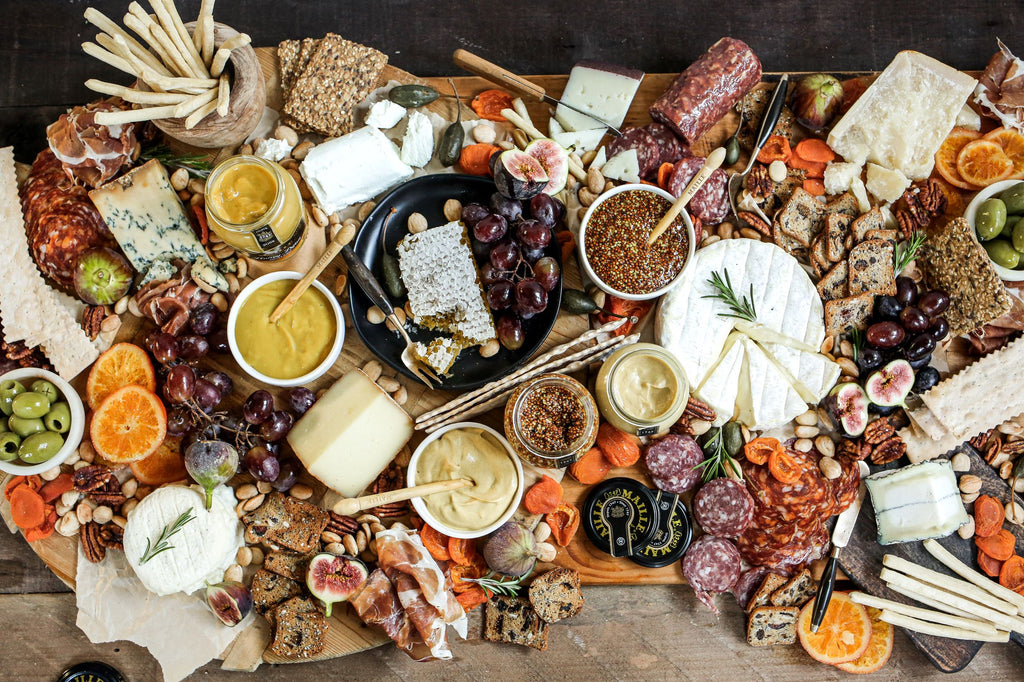 Maille Cheese and Charcuterie Board