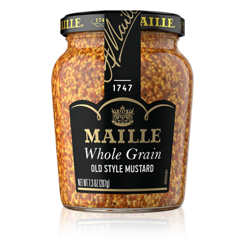  Maille Mustard Dijon Original 6 Count for Marinades, Mustard  Sauces and Tasty Recipes Gluten Free and Kosher Certified 13.4 oz : Grocery  & Gourmet Food